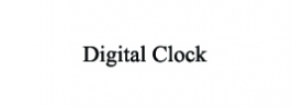 digital clock